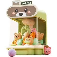 Harilla Electronic Arcade Claw Machine Mini Candy Dispenser Exciting Boy Girl Kids Toy Green