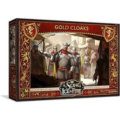 A Song of Ice and Fire Tabletop Miniatures Game Gold Cloaks Unit Box - Add Unparalleled Strength to Your Forces! Strategy Game, Ages 14+, 2+ Players, 45-60 Minutes Playtime, Made by CMON