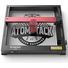 ATOMSTACK A6 Pro Laser Engraving Machine 40 W, 6 W Laser Engraving Machine 600 mm/s High Engraving Speed, Laser Cutter with Curb Chain Design, Non-Clogging Laser Module, Engraving Range 370 x 310 mm