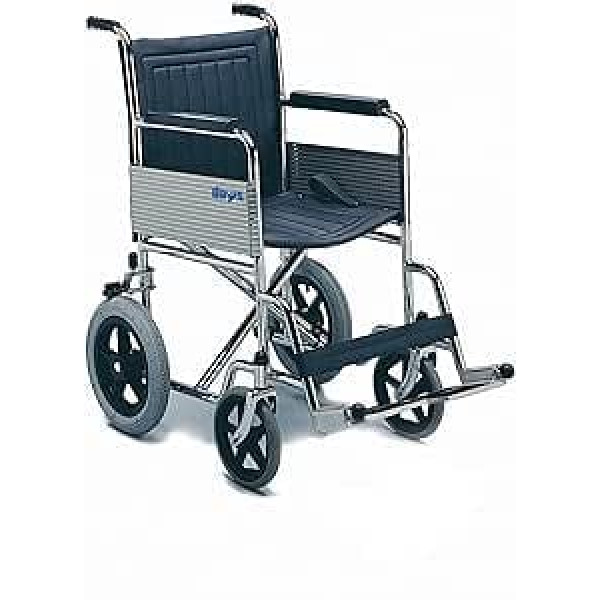 Days Patterson Medical 138 Stainless Steel Manual Wheelchair - Chrome