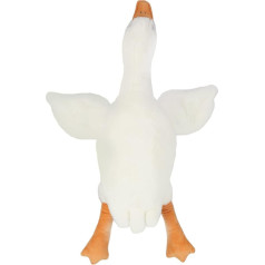 Boxwizard Goose Soft Toy, Very Large Giant Goose Plush Cushion Toy, Cute Giant White Goose Stuffed Toy, Duck Plush Cushion (90 cm/35.4 inches)