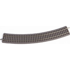 Curved track r4 with ballast r=546 mm