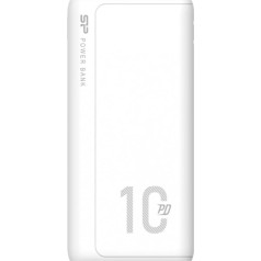 Powerbank silicon power qp15 10000mah qc3.0+pd 2xusb a, 1x musb + 1x usb c, balts