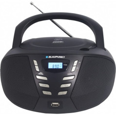 Boombox fm pll cd/mp3/usb/aux melns