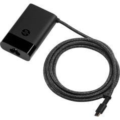 HP 65w usb-c power adapter black 671r2aa