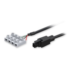 Power cable with 4-way screw terminal - pr2fk20m