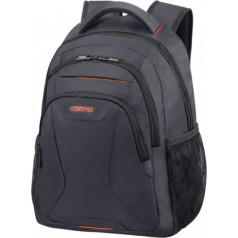 American Tourister AT WORK 13.3-14.1 laptop backpack, gray and orange