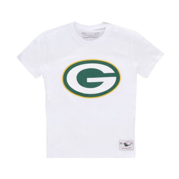 Mitchell & Ness Mitchell & Ness NFL komandas logotips Tee Green Bay Pacers M BMTRINTL1053-GBPWHIT / S