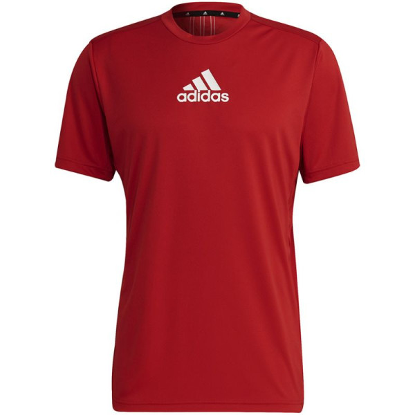 Adidas Primeblue, kas paredzēts kustībai, sporta 3 svītru Tee M GM4318/S