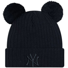 New Era Fem Double Pom New York Yankees Beanie 60364290 / Viens izmērs