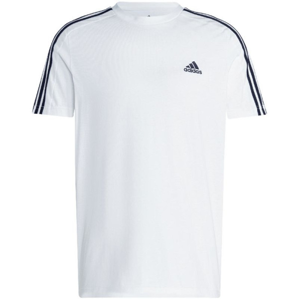 Adidas Essentials Single Jersey 3-Stripes Tee M IC9336 / L