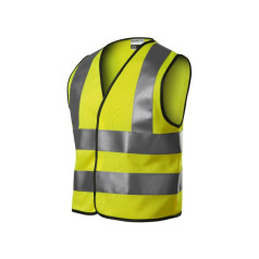 HV Bright Rimec Jr atstarojošā veste MLI-9V497 fluorescējoša dzeltena / 116 - 140 cm / 6 - 8 gadi