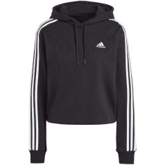 Adidas Essentials 3 svītru franču frotē Crop Hoodie W IC8767 / M