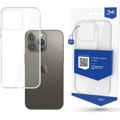 3MK Clear Case silikona telefona maciņš Apple iPhone 14