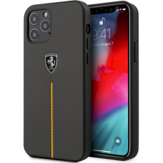 Ferrari FEOMSHCP12MDG Off Track Izturīgs Silikona Aizsargapvalks Apple iPhone 12 | 12 Pro Pelēks