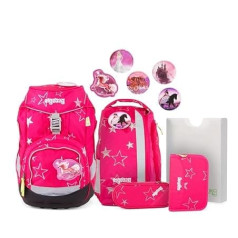 Ergobag Pack Ergonomisks skolas mugursomas komplekts ar 6 20 litri 1100 g Erg-set-002-9b1 Pink