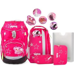 Ergobag Pack Ergonomic School Backpack Set of 6 20 Litres 1100 g Erg-set-002-9b1 Pink