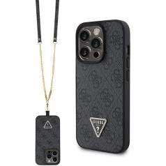 Guess Crossbody 4G Metal Logo Back Case for Apple iPhone 15 Pro