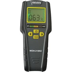 Aktobis WDH-318KC Moisture Indicator with 9 V Quality Battery