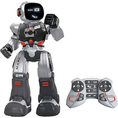 Xtrem Bots - Mark Children's Robot Programming for Children 50 Movements Toy from 6 Years Robot Toy Children's Robotics Remote Controlled and Programmable Robot