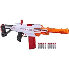 Nerf Ultra Strike Motorized Blaster, 10 NERF AccuStrike Ultra šautriņas, 10 šautriņu klipu žurnāls, tikai Nerf Ultra Darts, F6024U50, Multi