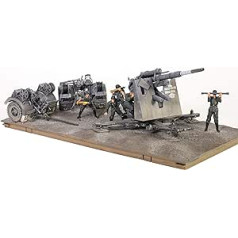 Forces Of Valor FOV-801008A 1:32 German Flak 36/36 m Sd. 202 Kulons — stāvmodelis, modeļu ēka, diorāmas makets, militārā modeļa ēka