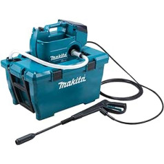 Makita DHW080ZK Cordless Pressure Washer 2 x 18 V (without Battery, Without Charger) Includes Water and Transport Box