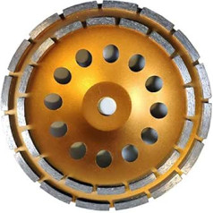 Diamond grinding disc, grinding discs, diameter 115 - 230 mm, 22.23 mm, hole cup with double tooth (double tooth diameter 230 mm)