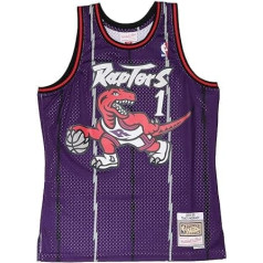 Mičels un Ness Treisijs Makgreidijs #1 Toronto Raptors 1998-99 Swingman NBA Džērsija Purple