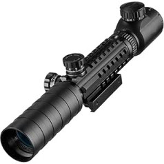 ACEXIER 3-9x32 Hunting Rifle Scope Red/Green Dot Illuminated Visor Optics Tactical Sniper Scopes with 22 mm for Air Rifle
