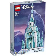 LEGO® Disney 43197 Ledus pils — māju komplekts spēlēšanai ar princesēm, 14 gadi un vairāk (1709 gabali)