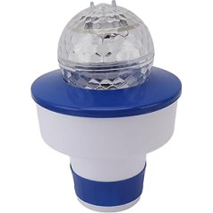 TOPINCN baseini, Chemikalienspender, Schwimmbad, Teich, Wanne, Dosierer, Schwimmertablette für Sterilisator, Zoll-Lichter, Abgabe für 11 cm Teich, Teichchlor