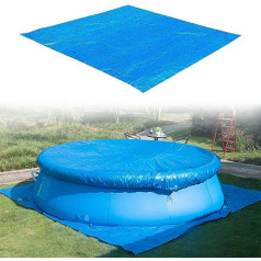 Bestine Swimming Pool Mat Pool Base Cloth Floor Mat Pool Rectangular Foldable Carpet Made of Polyester Square Floor Pool Mat, Floor Films for Pools for Various Inflatable Pools