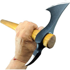 Bearded Spike Tomahawk Axe Hatchet - The Black Falcon