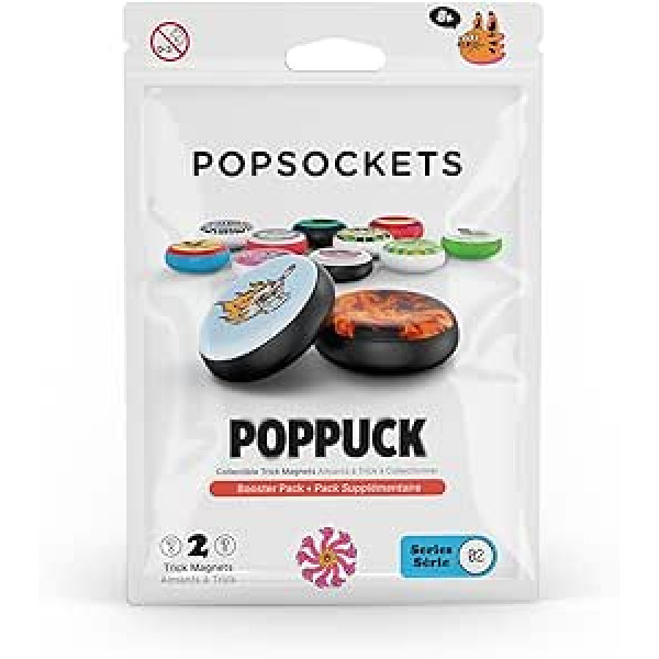 PopSockets: PopPuck — triku magnēts un rotaļlieta “Fidget — Booster Pack — otrā sērija