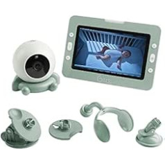 Babymoov YOO GO PLUS Baby Monitor with Camera, Large 5 Inch Screen, 10 Hours Battery Life, Sleep Technology