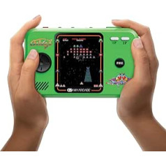 Mana Arcade DGUNL-4199 Galaga/Galaxian Pocket Player Pro rokas portatīvā spēļu sistēma (2 spēles vienā)