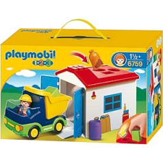 Playmobil 6759 1.2.3 Kravas automašīna un garāža