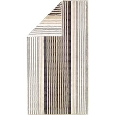 Cawö Home Noblesse Harmony Stripes 1085 Natural 37 Bath Towel 80 x 160 cm