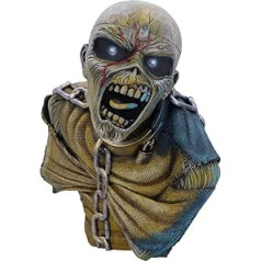 Nemesis Now Offizielles Lizenzprodukt Iron Maiden Piece of Mind Büste gelb, 25 cm