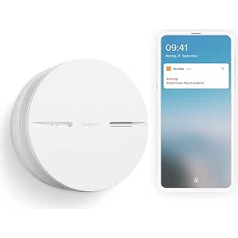 10 Year Smart Smoke Alarm, White