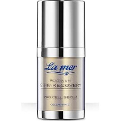 La mer Platinum Skin Recovery Pro šūnu serums – serums sejai, lai veicinātu šūnu atjaunošanos – dziļi efektīva sejas kopšana ar pretnovecošanās efektu – visiem ādas tipiem – 50 ml