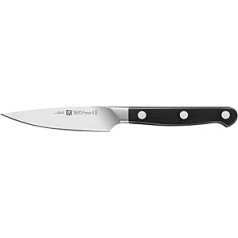 ZWILLING Pro Spick- & Garniermesser, Klingenlänge: 10 cm, Rostfreier Spezialstahl, Kunststoffgriff, Schwarz