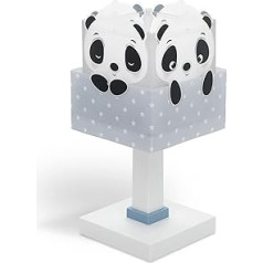 Dalber 63161T Bērnu galda lampa naktsgalda lampa Animals Panda Blue