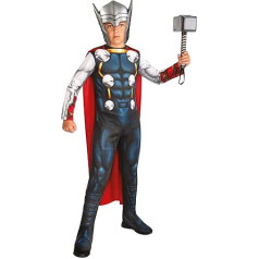 Rubie's Official Marvel Avengers Thor Classic Childs Costume, Kids Superhero Fancy Dress