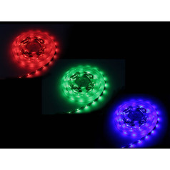 70-864# RGB 5050 LED lente 5m/150+savienotāji. nav ūdensizturīgs