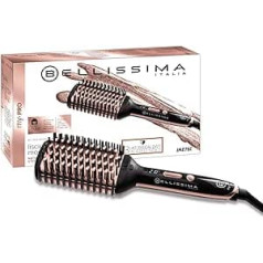 Bellissima My Pro Magic Straight Brush PB11 100, elektriskā iztaisnošanas suka, 3 apsildāmas ārpuses, jonu tehnoloģija, keramikas pārklājums, temperatūras kontrole no 160°C līdz 210°C