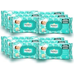 Pampers Baby Fresh salvetes 12 iepakojumi ar 70 salvetēm