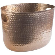 APS 36111 Wine / Champagne Cooler 30 x 23.5 cm H 23 cm Aluminium Copper Look Hammered Finish