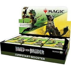 Magic: The Gathering War of the Brothers Jumpstart Booster Display, 18 Boosters (vācu versija)